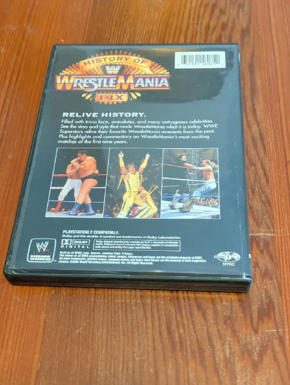 WWE WrestleMania History DVD